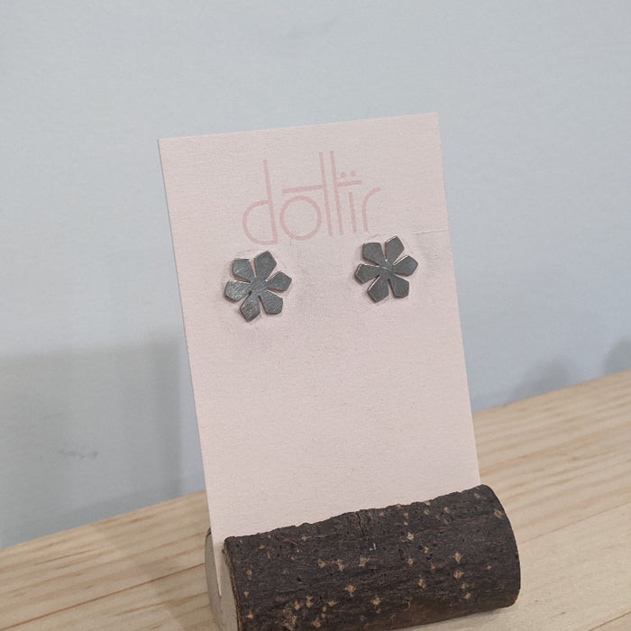 Dottir Snowflake Earrings | Sterling Silver