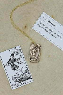 The Fool Tarot Necklace-
