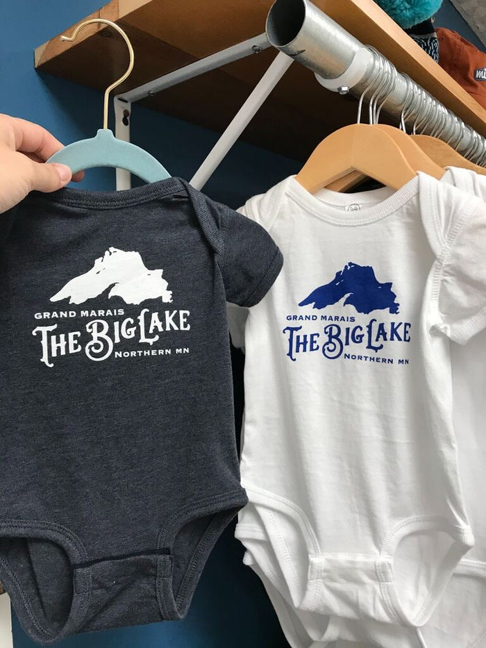 Big Lake Baby Onesie